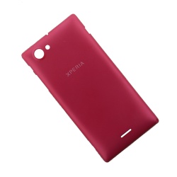 Obudowa Sony Xperia J ST26i / ST25a tylna / pokrywa baterii różowa