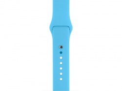 PASEK SILICONOWY APPLE WATCH 38MM Blue