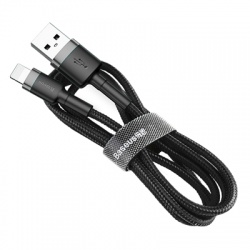 BASEUS NYLONOWY KABEL USB LIGHTNING 1.5A 2M iPhone
