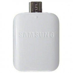 Adapter SAMSUNG OTG [USB/micro USB] biały GH98-09728A 