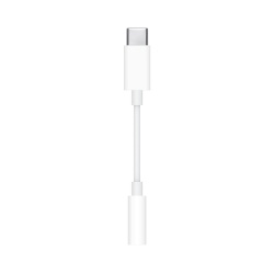 Oryginalny adapter Apple USB-C do Jack 3,5mm biały