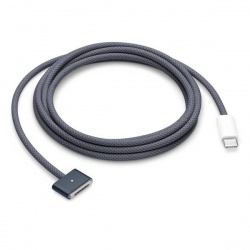Oryginalny Kabel APPLE MacBooka Pro USB-C MAGSAFE 3 2M MIDNIGHT POWYSTAWOWY